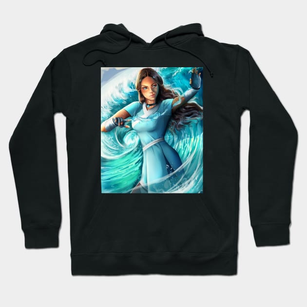 Katara Hoodie by Tr3yart Shop